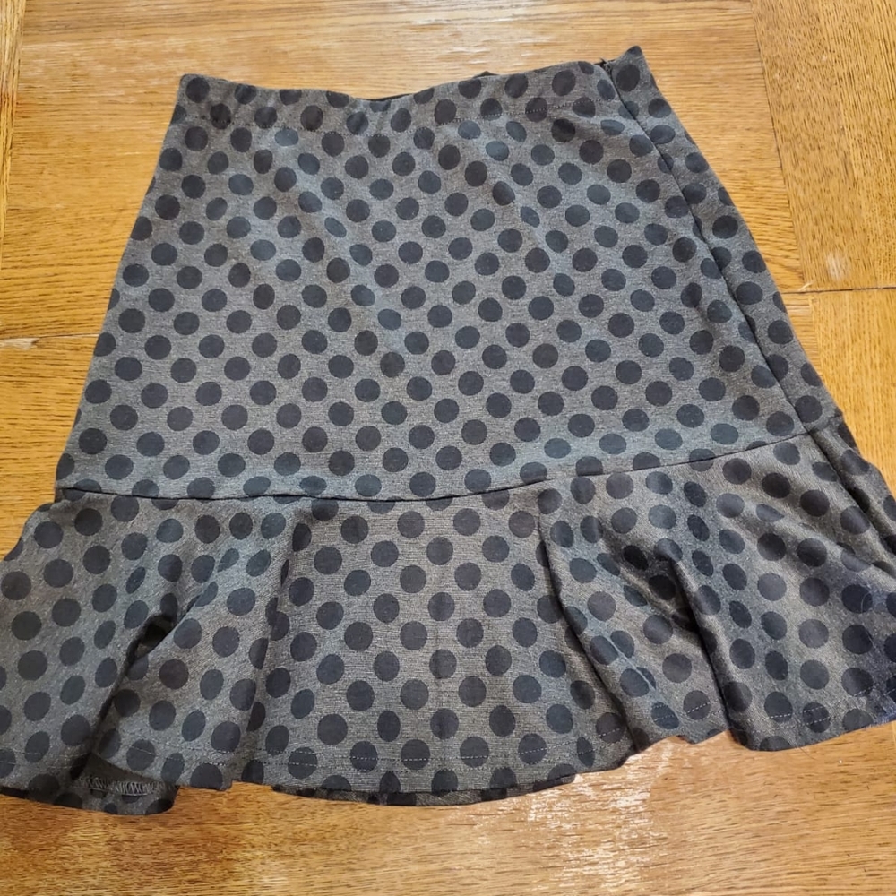 Ava Womens Skirt Polka Dots